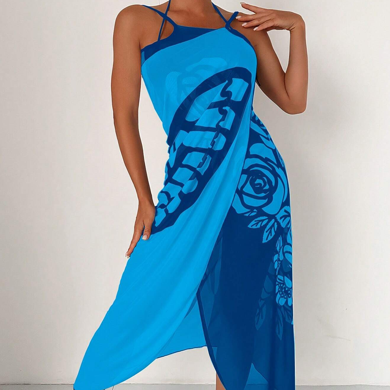 Melora – Badeanzug Mit Schmetterlings Drucken