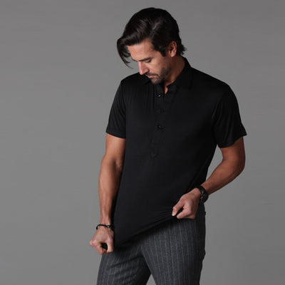 Jack | Saubere Leistung Dehnbar Slim Fit Kurzarm-Poloshirt