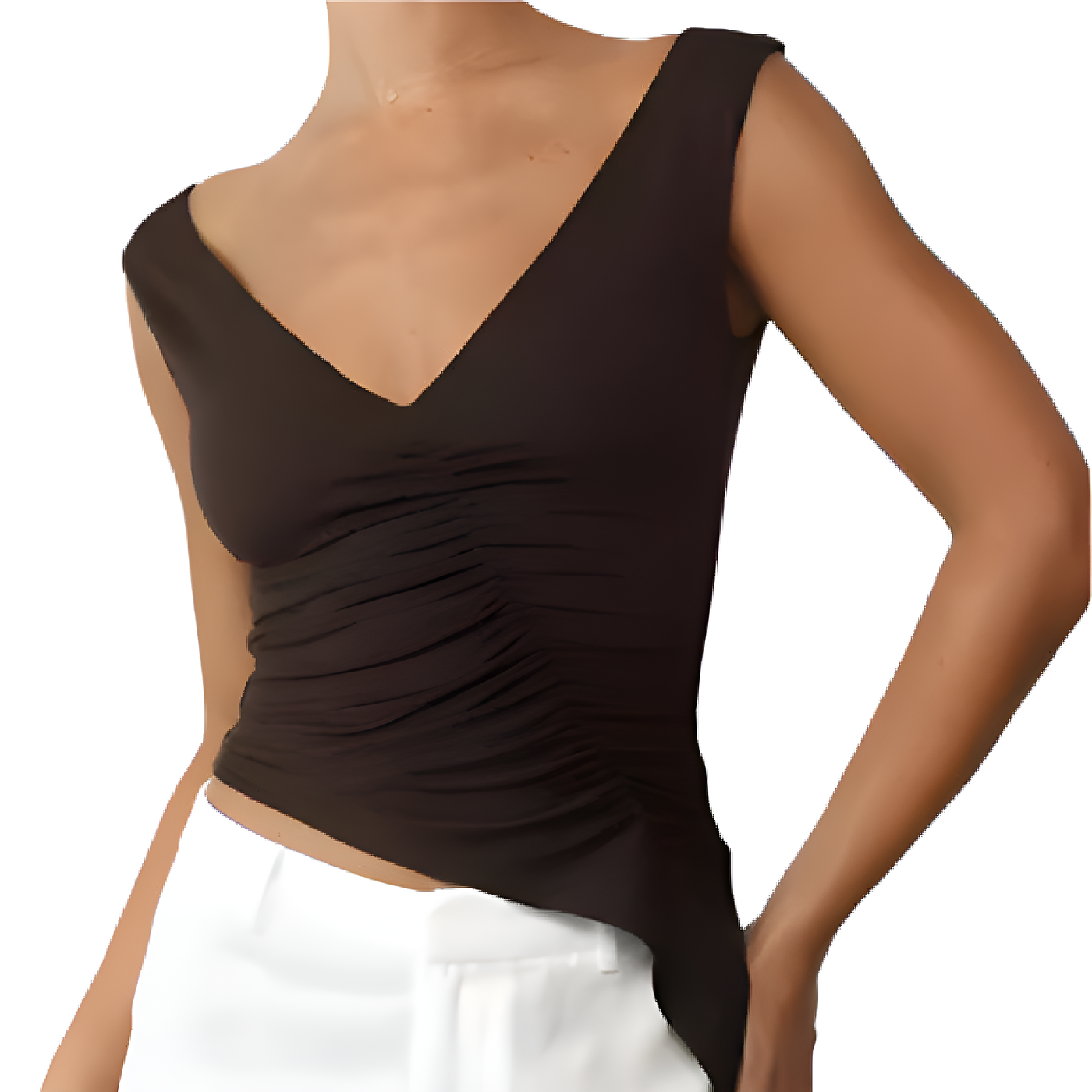 Vivienne - Figurbetonter Top