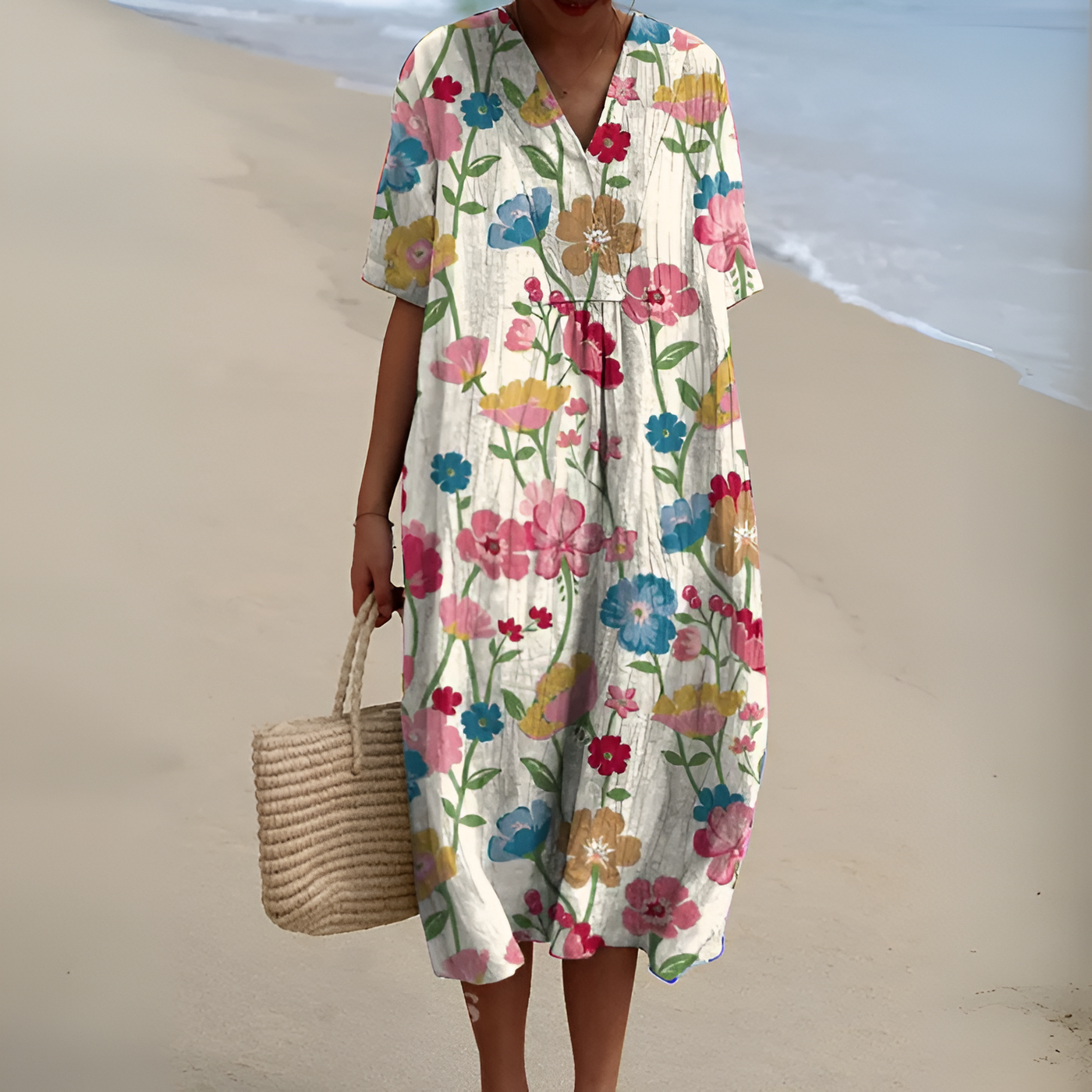 Noelia™ | Bedruckter Kaftan Sommerbrise
