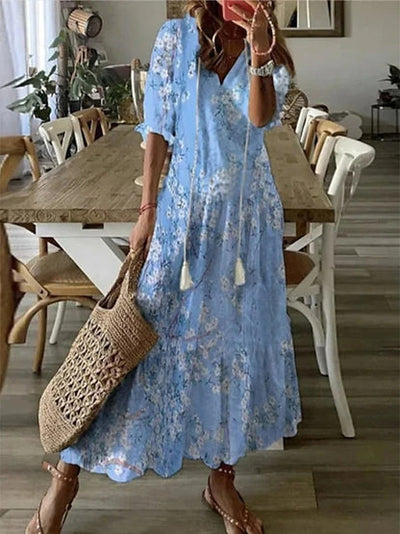 Dianna™ - Boho Bauchbedeckendes Kleid