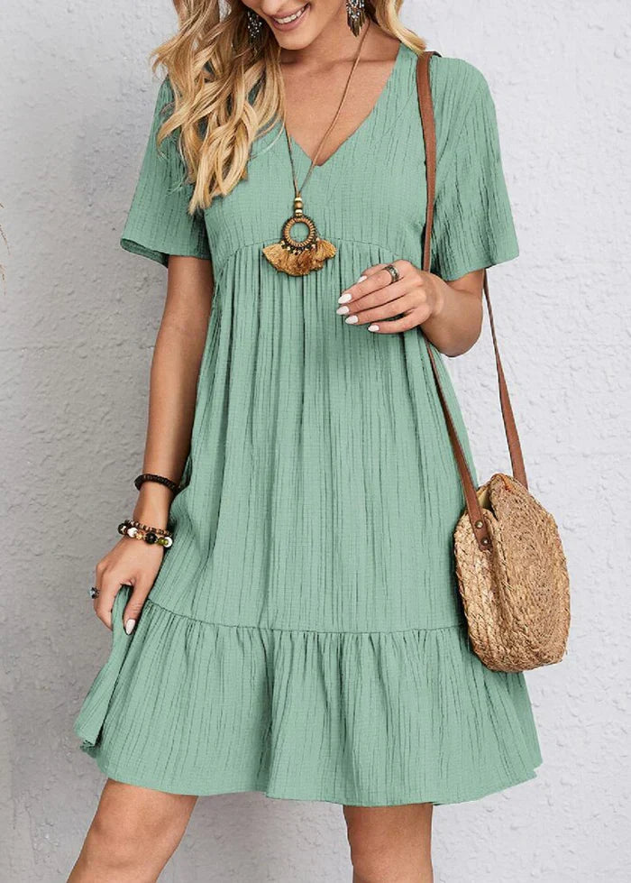 Lorene – Elegantes Bauch Schmeichelhaft Kleid