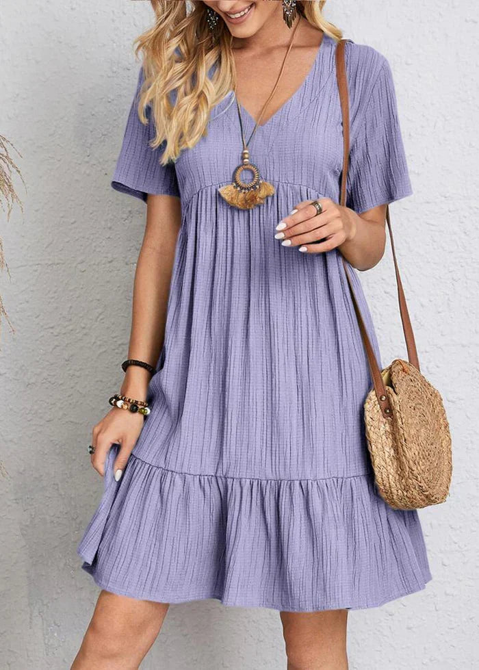 Lorene – Elegantes Bauch Schmeichelhaft Kleid