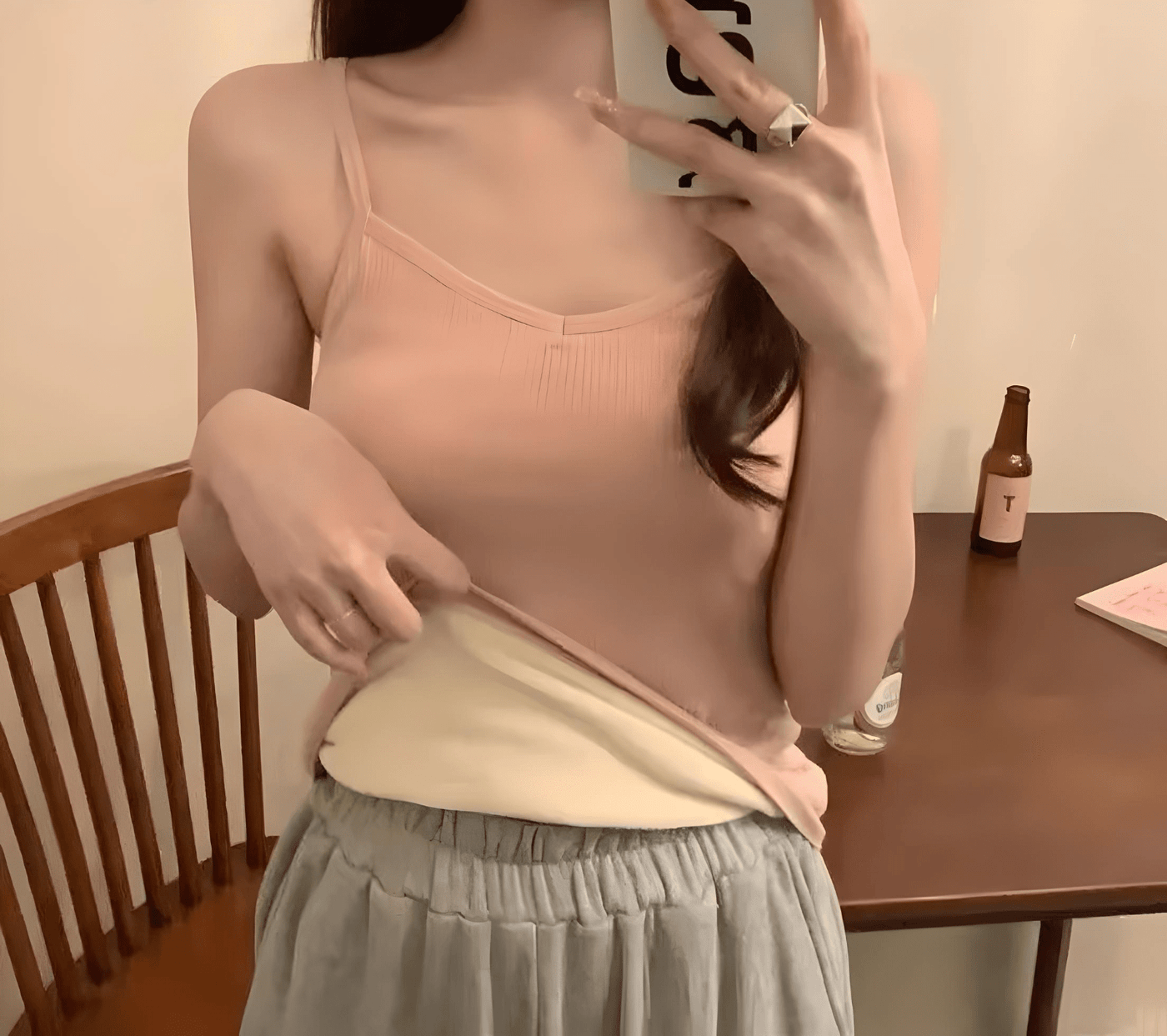 Mélina Kuschelfleece Top