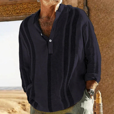 Michael - Langarm-Baumwollhemden für Herren