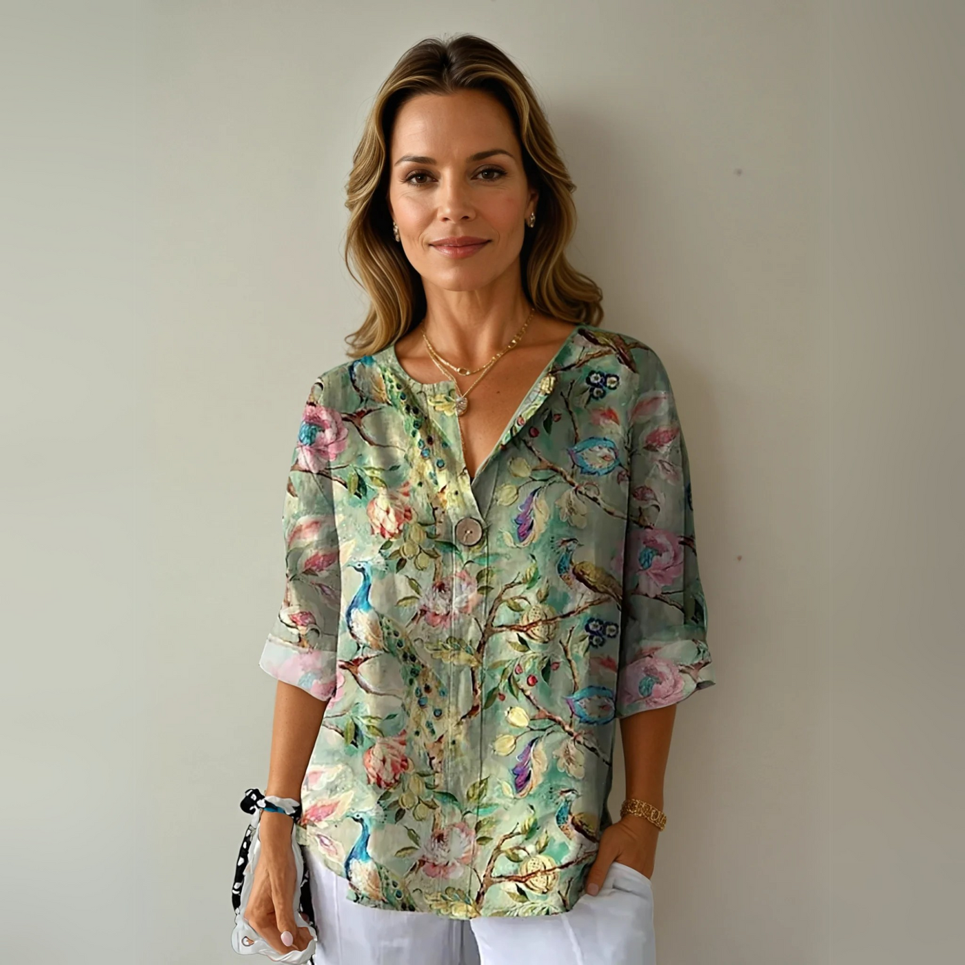 Arlene™ Bluse mit Blumendruck