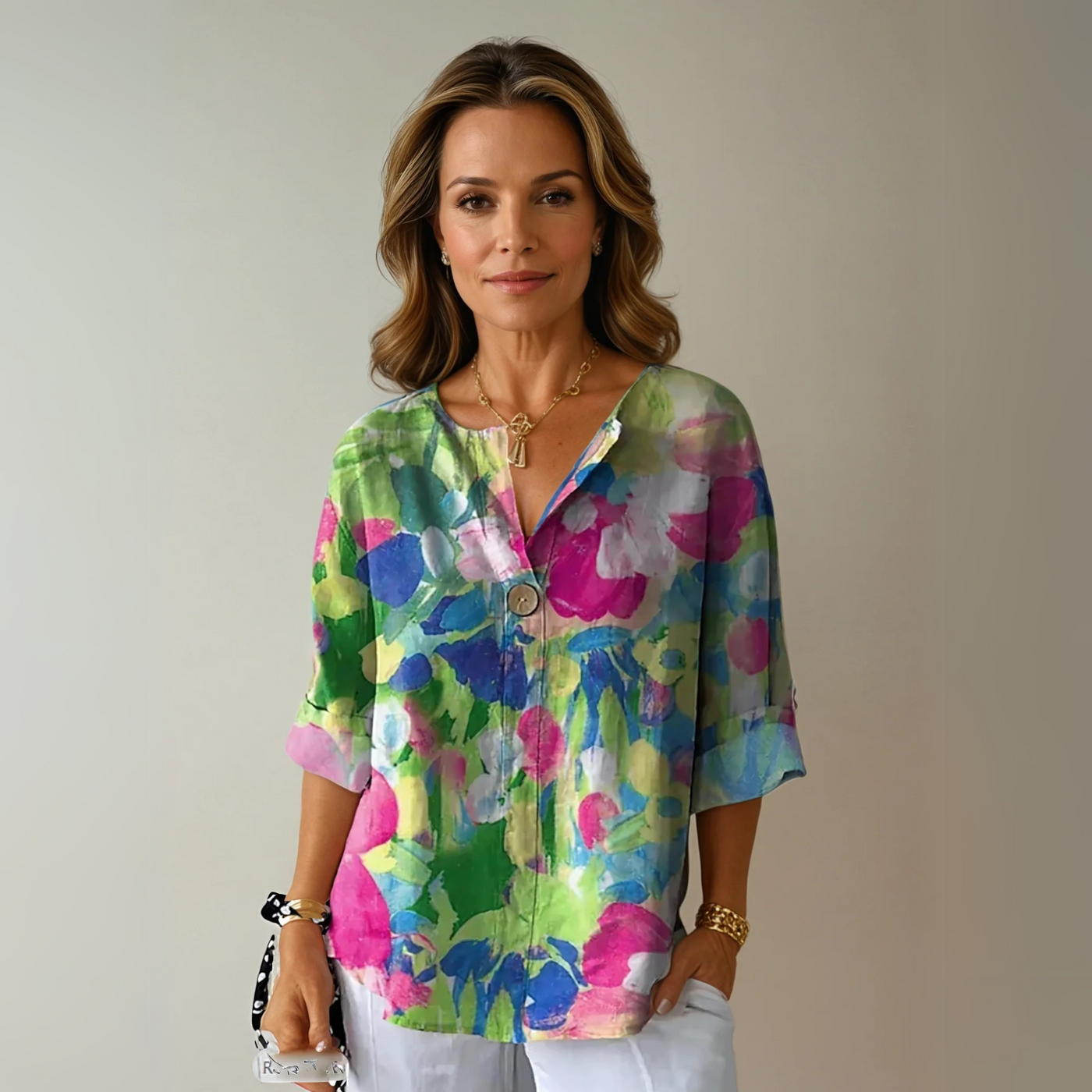 Arlene™ Bluse mit Blumendruck