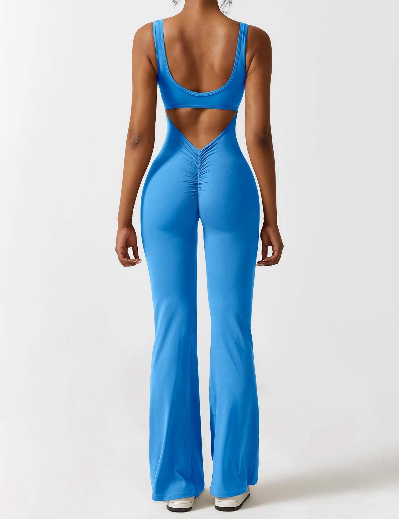 Sienna | Rückenfreier Flare-Jumpsuit