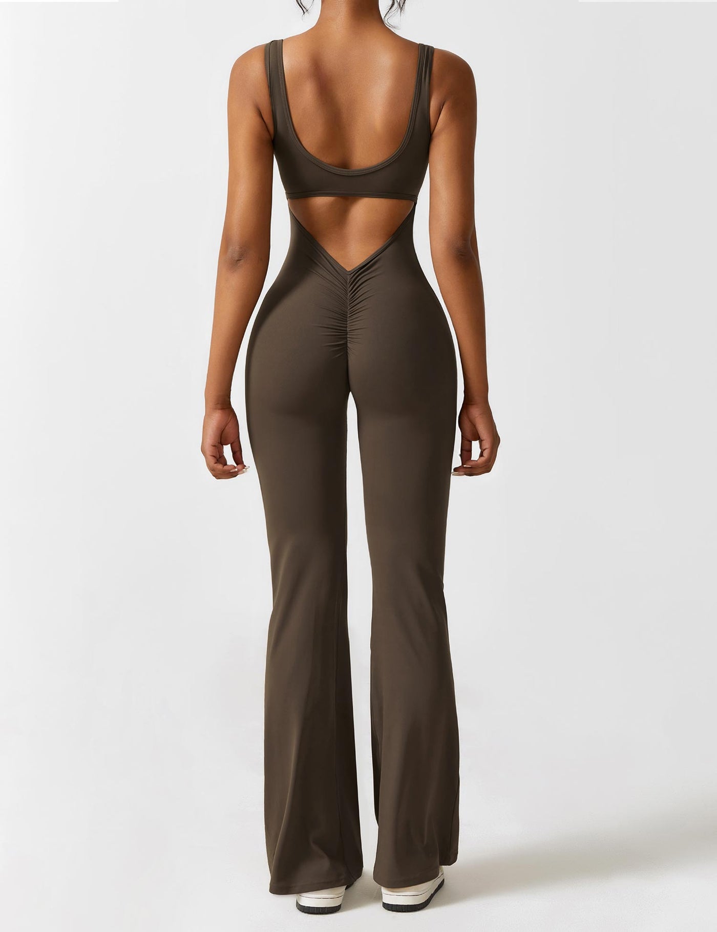 Sienna | Rückenfreier Flare-Jumpsuit