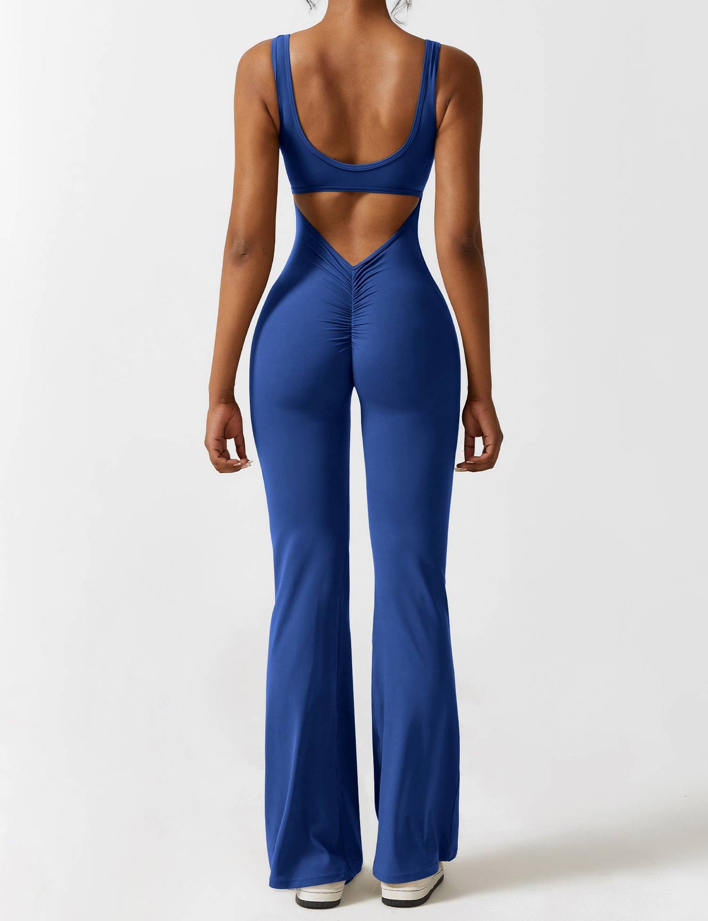 Sienna | Rückenfreier Flare-Jumpsuit