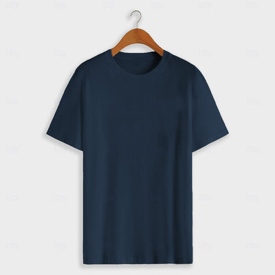 Minimalistisches einfarbiges T-Shirt