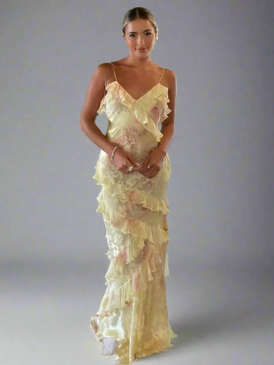 Marleen | Elegantes Volantkleid